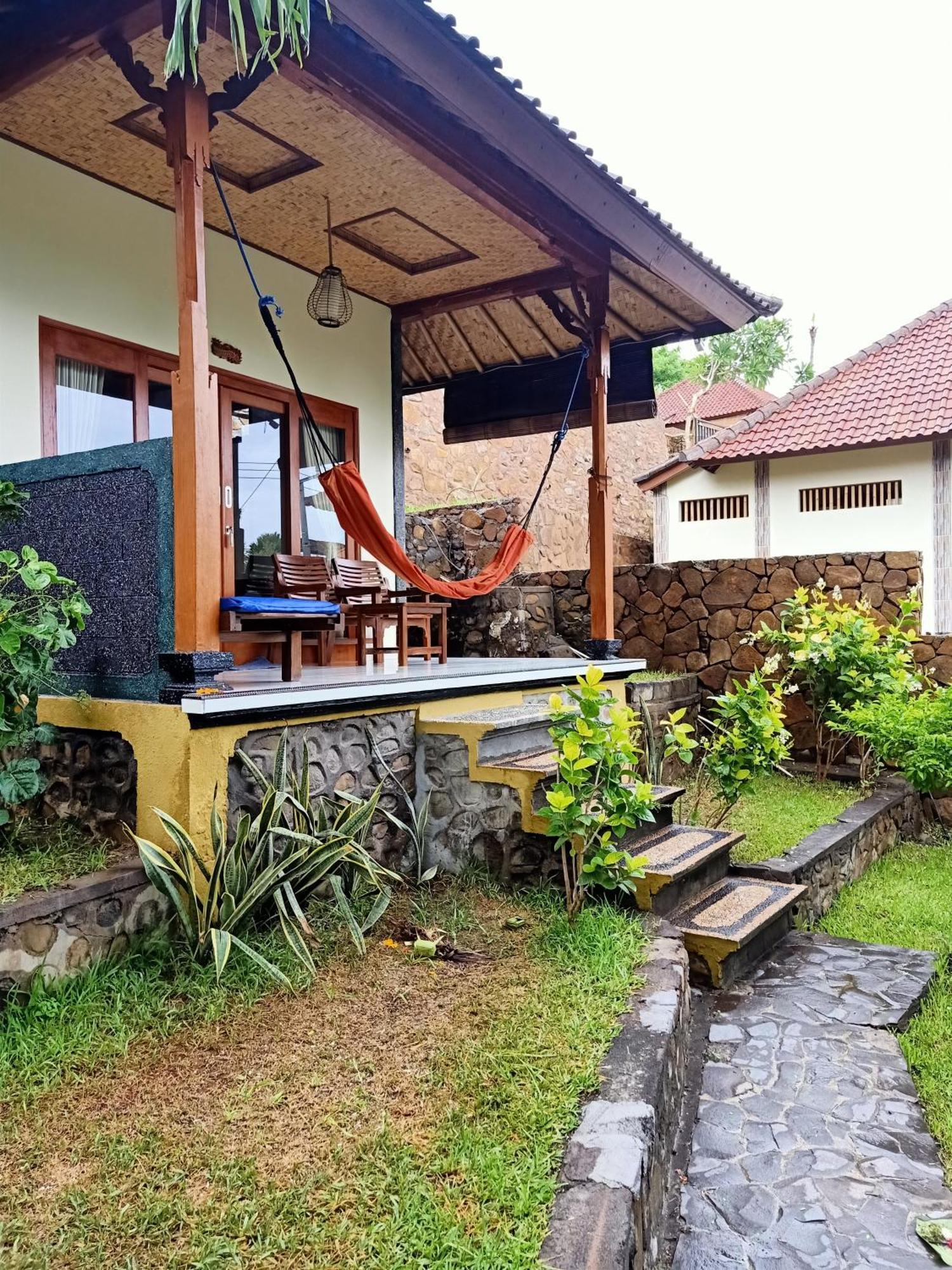 Bamboo Bali Lägenhet Amed Rum bild